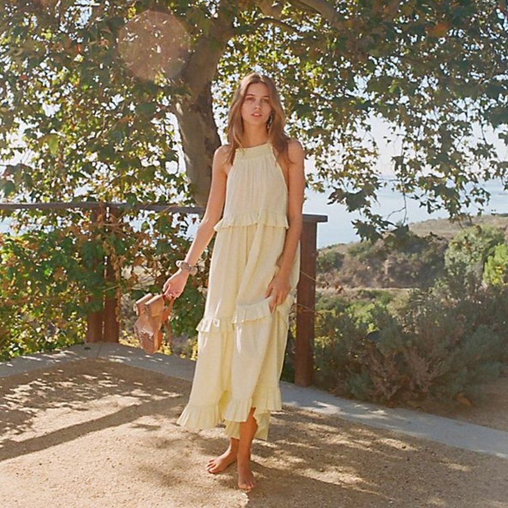 Free People Anita Midi Dress